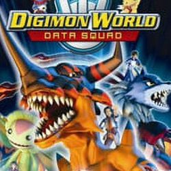 Playstation 2 - Digimon World Data SQUAD.  (Disc, Manual And Game Stickers Included)