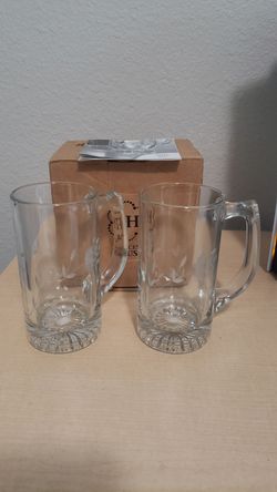 Princess House Heritage Beer Mugs
