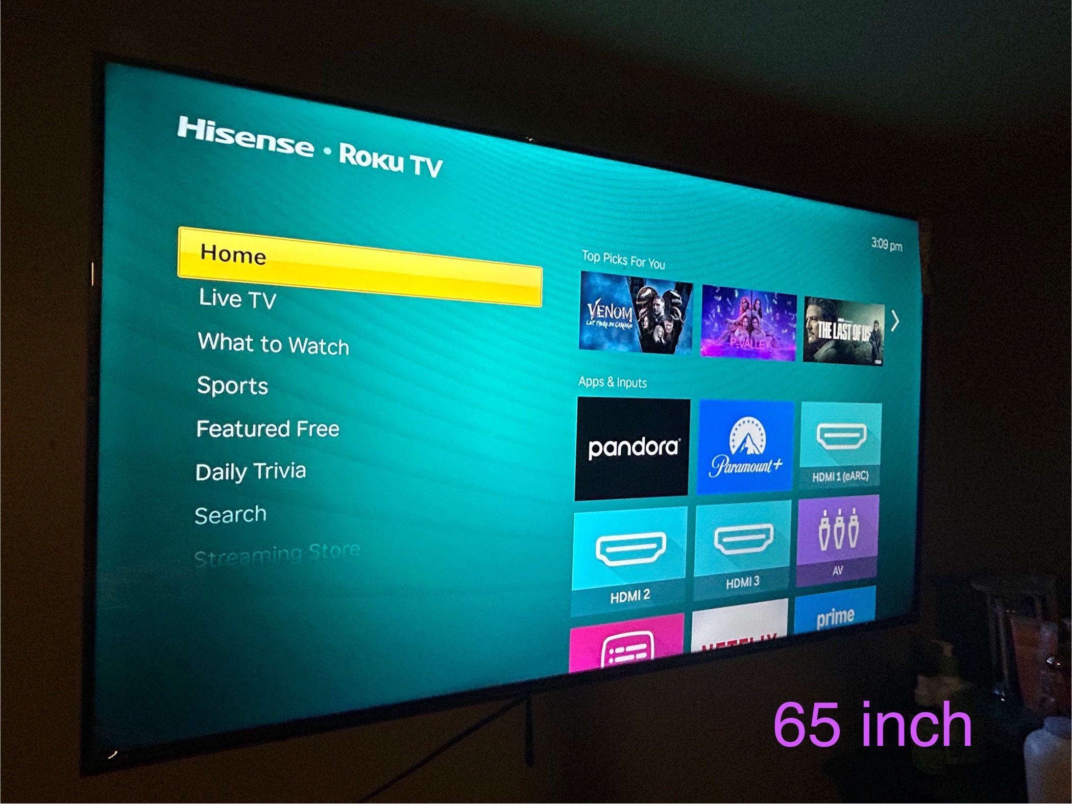 65 Inch TV