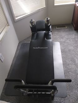 Pilates workout machine