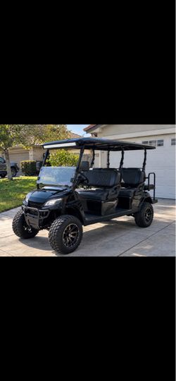 2026 SD Lanch Style 6-Seater Lifted Electric Golf Cart – BRAND NEW – Wholesale Pricing – $7,500