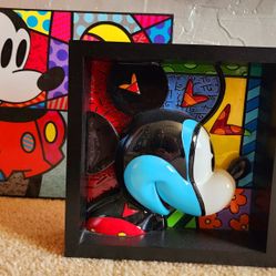 Disney Britto Mickey Mouse Pop Art Block