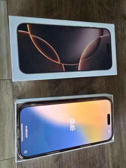 Unlocked iPhone 16 Pro Max
