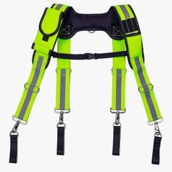 Tool Belt Suspenders for Men Carpenter Tool Belt with Suspenders