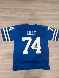 Authentic T Shirt Cowboys _Autograph Bob Lilly