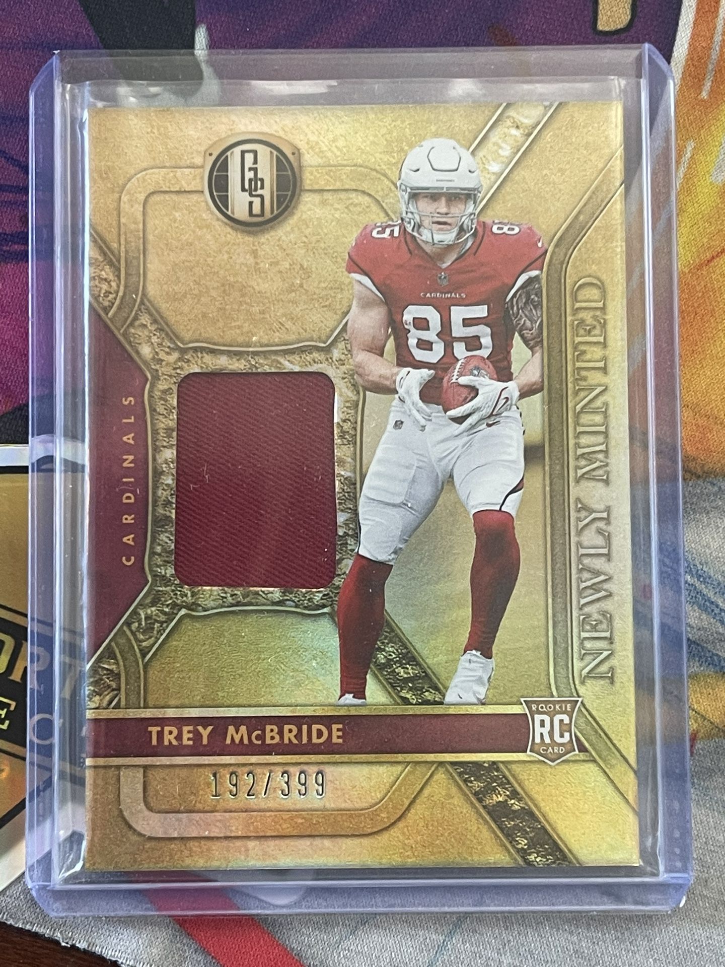 Trey McBride Rookie Patch Football Card /399