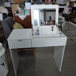Small White Vanity 