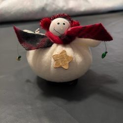 Snowman Plush Standing Christmas Decor