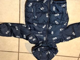 Miles the Label Kids Puffer Jacket Navy Cars