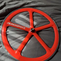 Aerospoke Clincher RED 700C Front Wheel