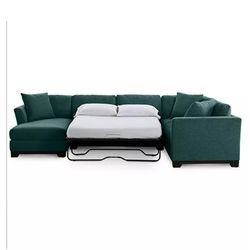 Sectional couch with Pull out bed