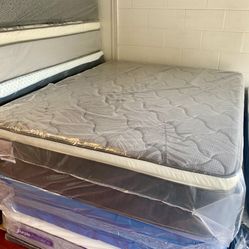 Queen Size Mattress 14" Inches Pillow Top Of High Quality Also Available in Twin-Full-King and Cali-King Same Day Delivery