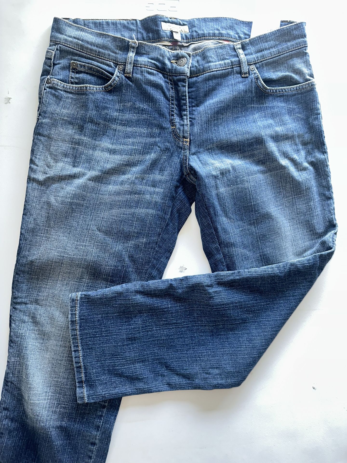 Burberry Blue 8 Straight Leg Jeans