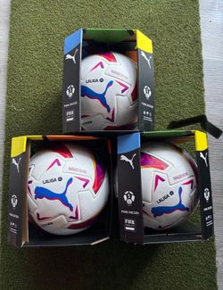PUMA X LALIGA1 FIFA QUALITY PRO OFFICIAL MATCH BALLS SIZE 5