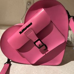 Pink Doc Marten Heart Bag