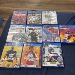 PS4 Games And Stand 