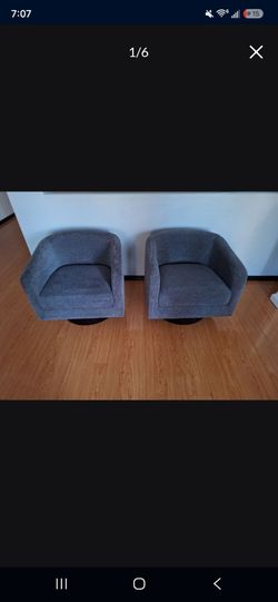 Gray accent chairs/ couch
