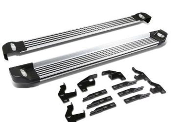LA Zona Auto Parts 2009 to 2015 Honda Pilot Regular Cab 5 inch Chrome Estribos Running Boards Nerf Bar Side STep