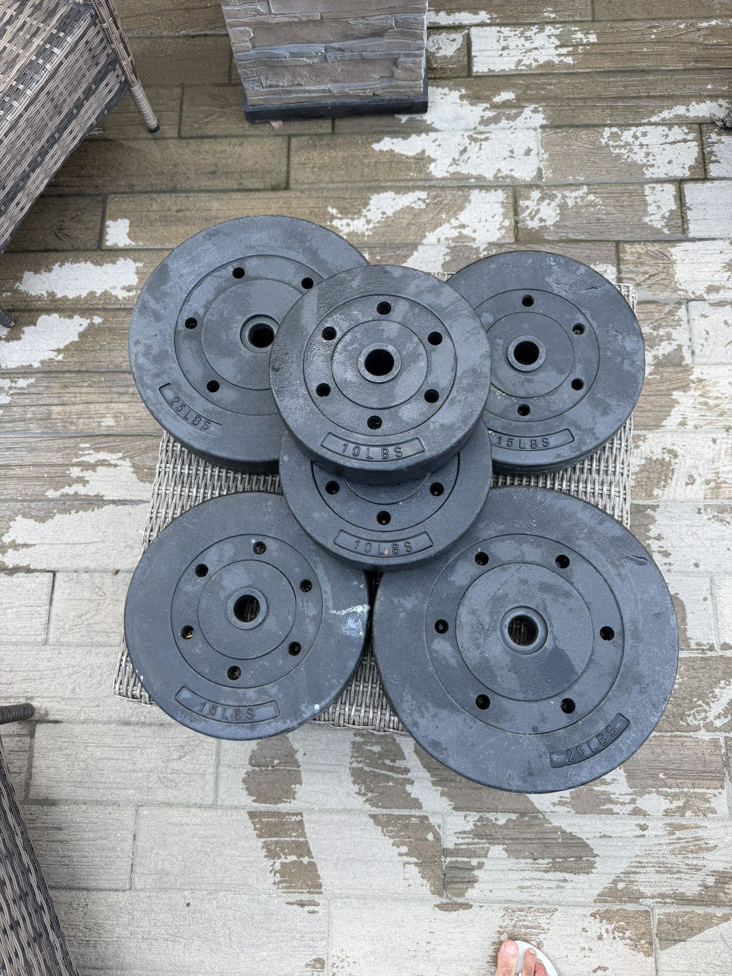 Rubber Weight Plates 1 Inch