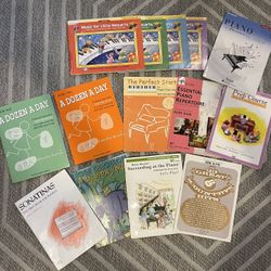Collection of Kids Piano  lesson Music Books