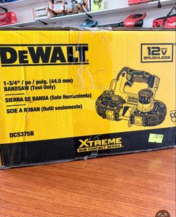 Dewalt new band saw 12v
