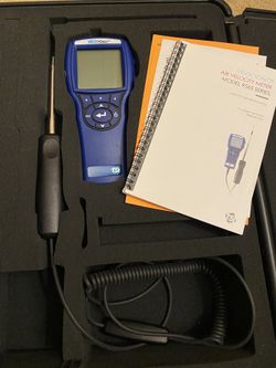 TSI 9565 VelociCalc Multi-Function Ventilation Meter with straight probe