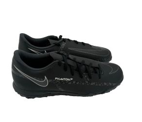 Nike Phantom GT2 Soccer Shoes Mens 7 Black Club TF Turf Indoor Swoosh DC0821-001