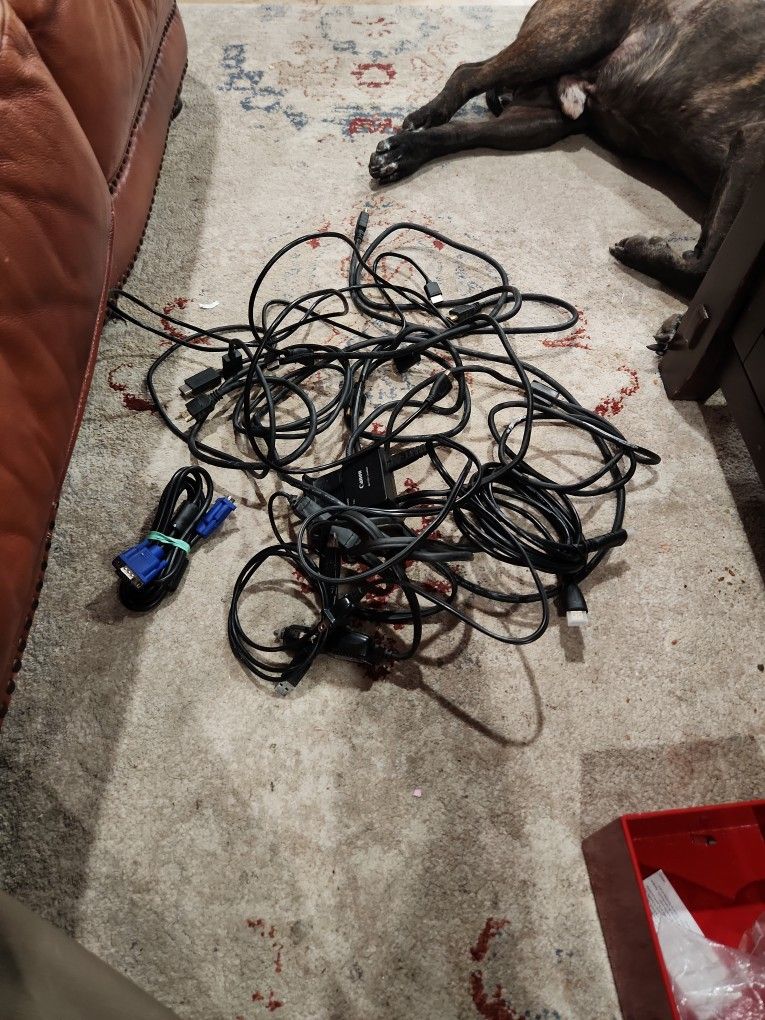 HDMI Cords And Other Cords