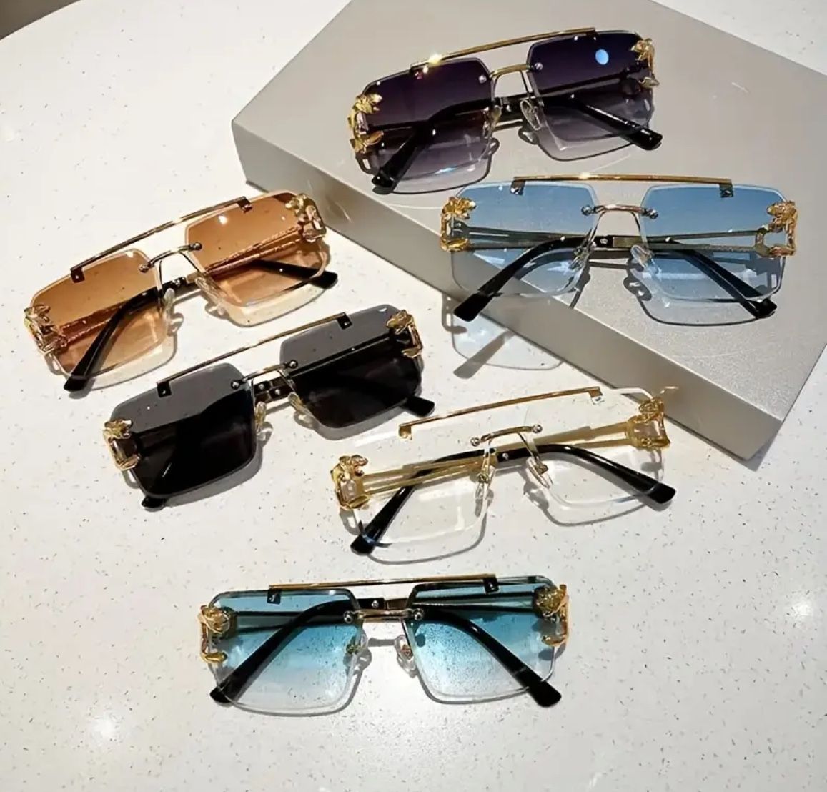 Seasonal Trending Sunglasses Multi-Pack: 6 Stylish Shades for Every Occasional