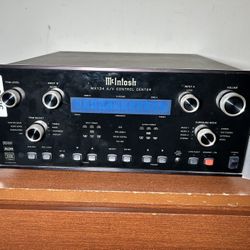 McIntosh MX134 A/V Control Center **PARTS ONLY/NEEDS REPAIR** NO POWER CORD