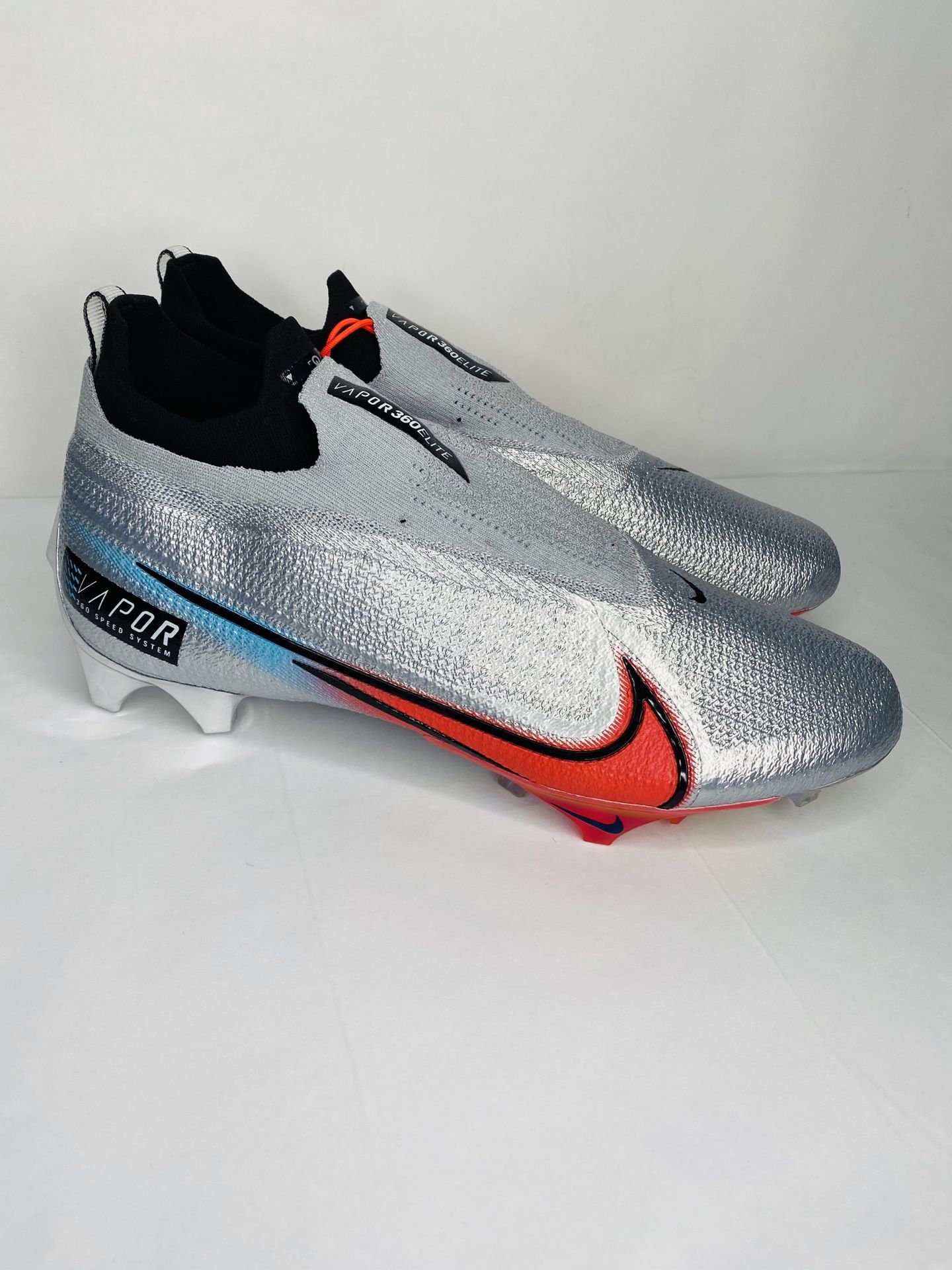 Nike Vapor Edge Elite 360 Premium Platinum Crimson Metallic CI5635-001 Size 12.5. Shipped with USPS Priority Mail. Brand new without original box 10