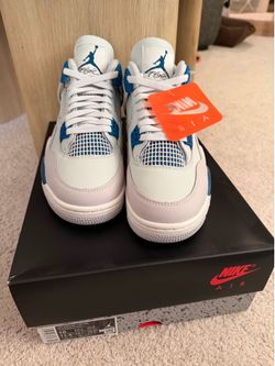 Jordan 4 Military Blue (Size 10)