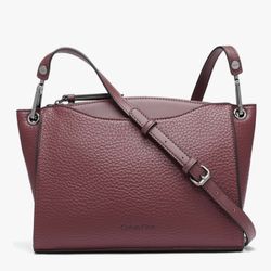 Calvin Klein Women's Garnet Top Zip Crossbody