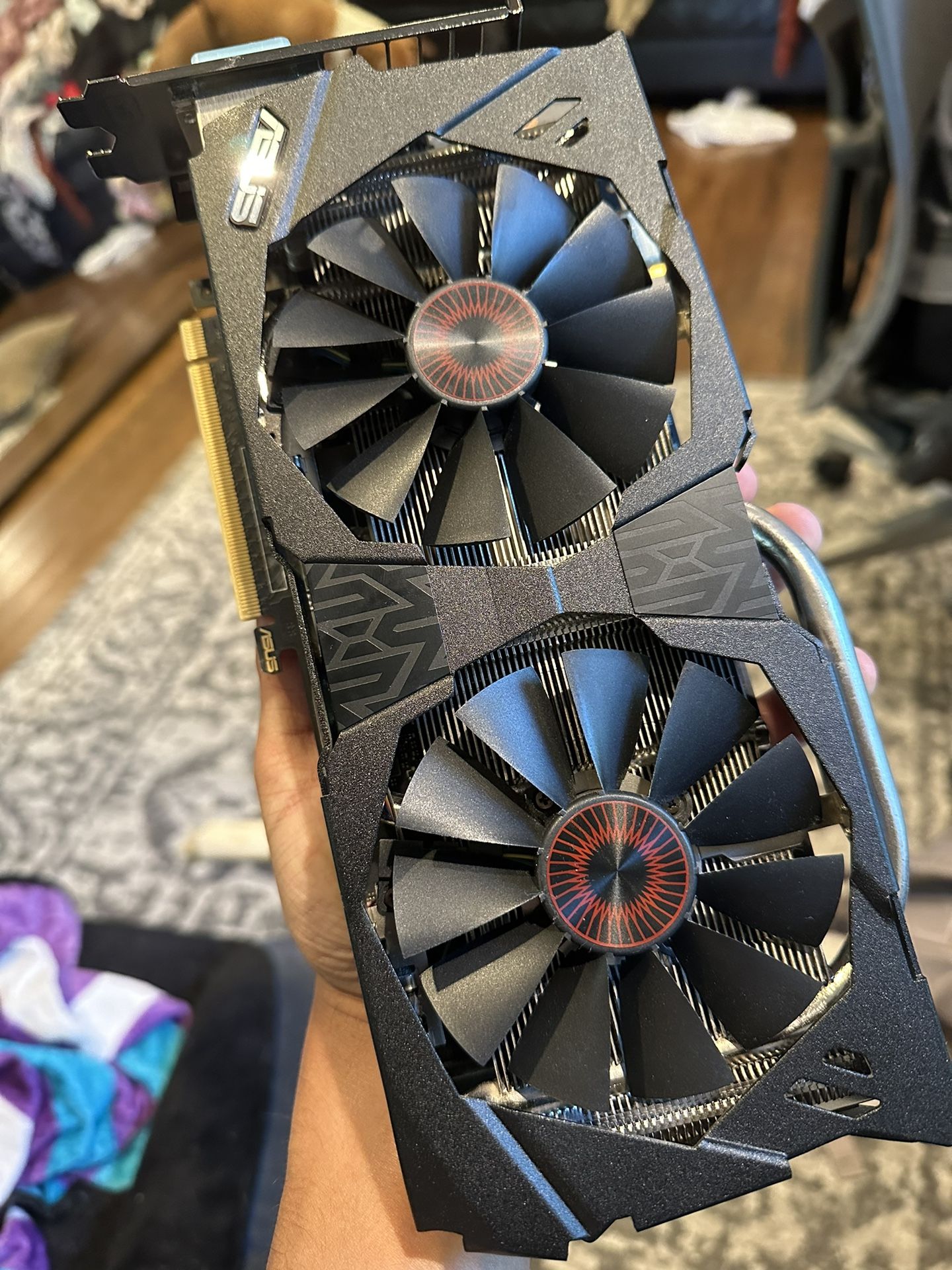 ASUS STRIX GeForce GTX 970 Overclocked 4 GB DDR5 256-bit DisplayPort HDMI 2.0 DVI-I Graphics Card