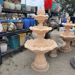 Concrete Fountain / Cement Backyard Garden Outdoor Fountains