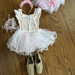 Dance Leotard, Tulle, Leather Jazz Shoes, And More