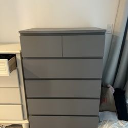 IKEA MALM 6 Drawer Dresser 