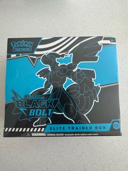 Pokémon Scarlet and Violet Black Bolt ETB