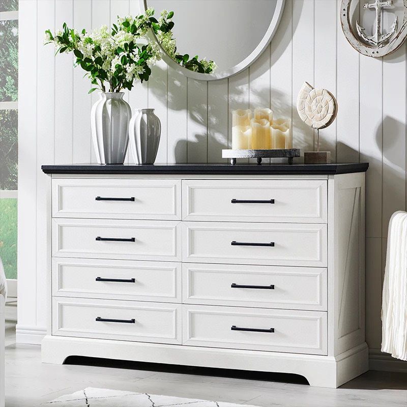 52 inch Farmhouse 8 Drawers Double Dresser