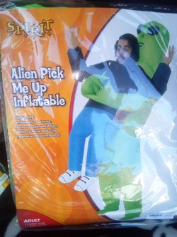 Spirit Alien Pick Me Up Inflatable Costume Adult