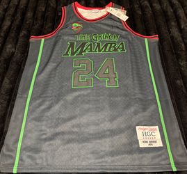 New! Kobe Snake Skin Grinch Jersey XL