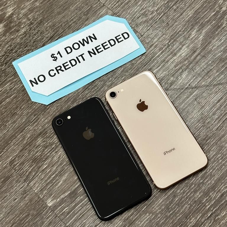 Apple Iphone 8 -PAYMENTS AVAILABLE FOR AS LOW AS $1 DOWN - NO CREDIT NEEDED