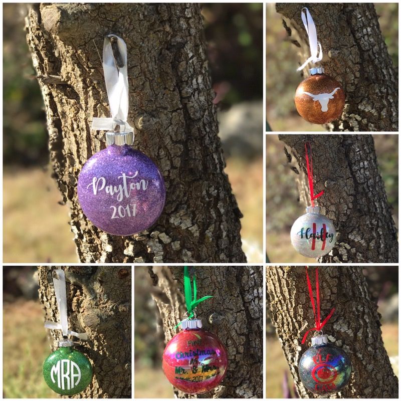 CUSTOM ORNAMENTS AND HOLIDAY PLATES