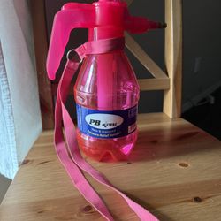  PB Misters Pink Hand Pump Mister Bottle — Adjustable Pressure Sprayer