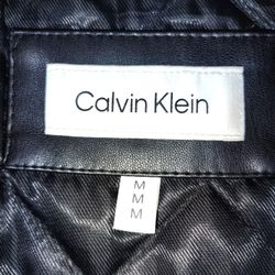 Calvin Klein Leather Jacket 