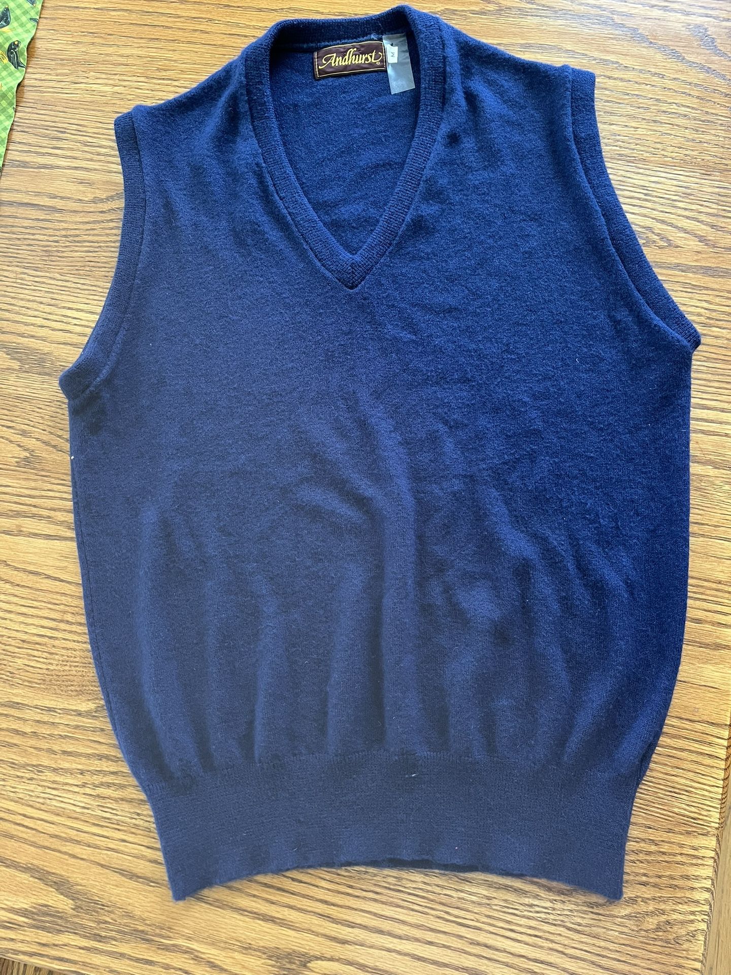 Navy Blue Andhurst Sweater Vest