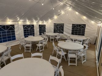 20' x 40' Enclosed Canopy