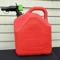 5 Gallon Gas Can. Like New.