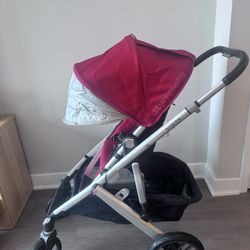 UPPAbaby Vista V2 Stroller + Bassinet – Great Condition
