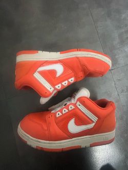 Nike AF2 Low Supreme Orange Sneakers